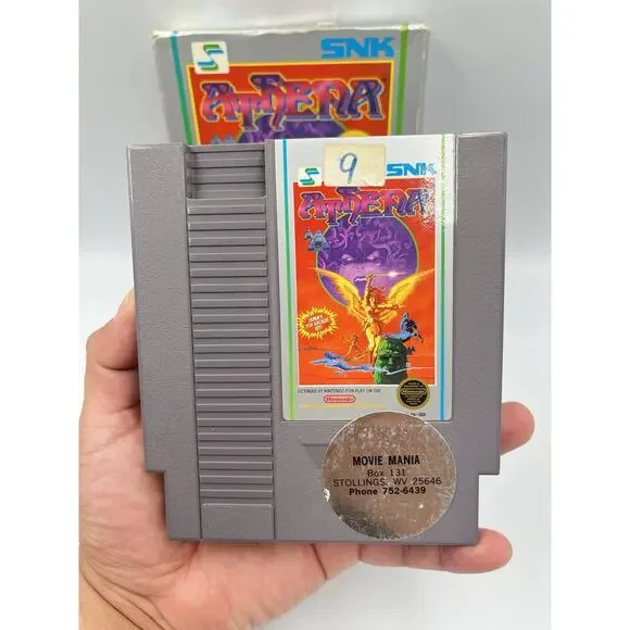 Athena (Nintendo Entertainment System, 1985) 5 Screw With Original Box